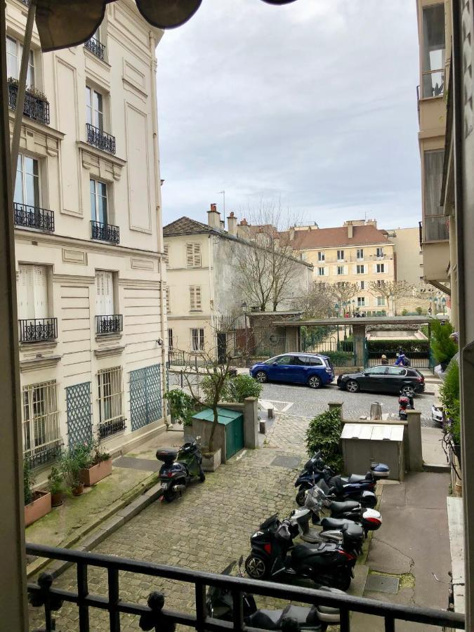 Rare Appartement D'Architecte En Haut De Montmartre Paříž Exteriér fotografie