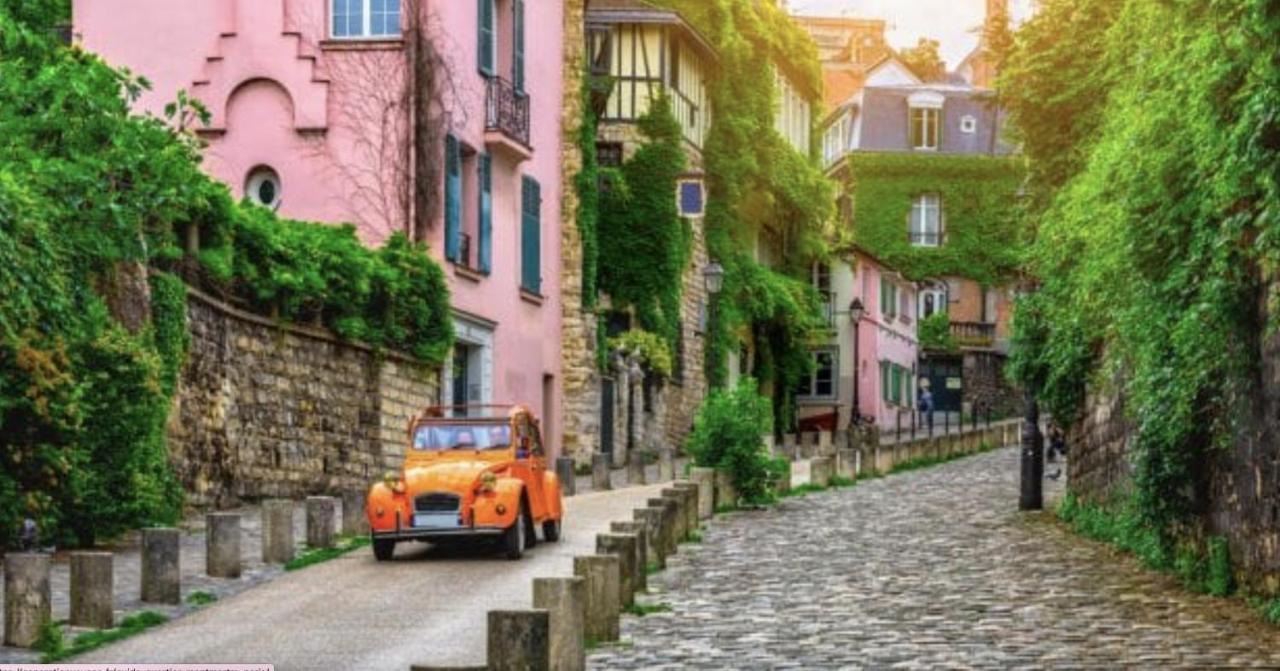 Rare Appartement D'Architecte En Haut De Montmartre Paříž Exteriér fotografie