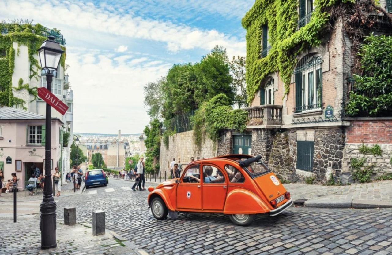 Rare Appartement D'Architecte En Haut De Montmartre Paříž Exteriér fotografie