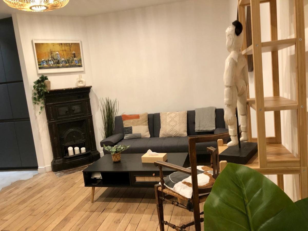 Rare Appartement D'Architecte En Haut De Montmartre Paříž Exteriér fotografie
