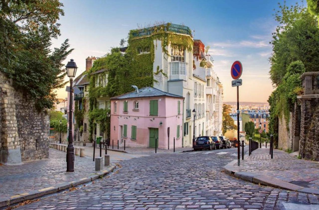 Rare Appartement D'Architecte En Haut De Montmartre Paříž Exteriér fotografie